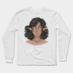 Beautiful Elf Woman Long Sleeve T-Shirt